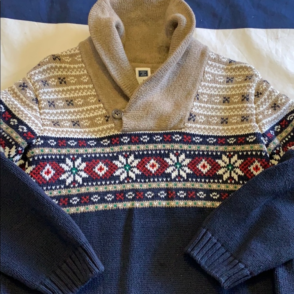 Janie and Jack boys winter sweater